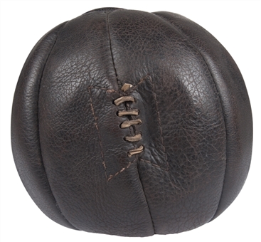 1901 Ball Used in First Uruguay-Argentina Game On May 16, 1901 (Letter of Provenance)